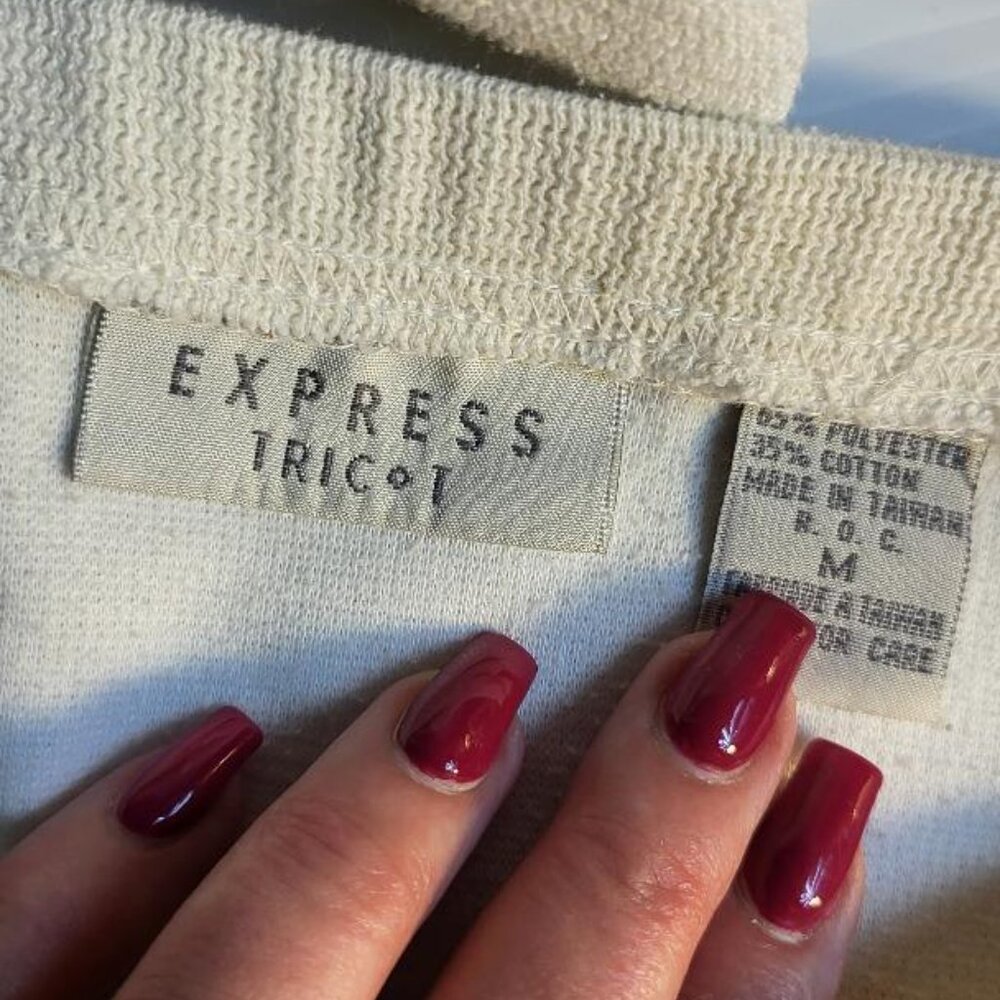 Express White Matching Blouse And Skirt - image 6